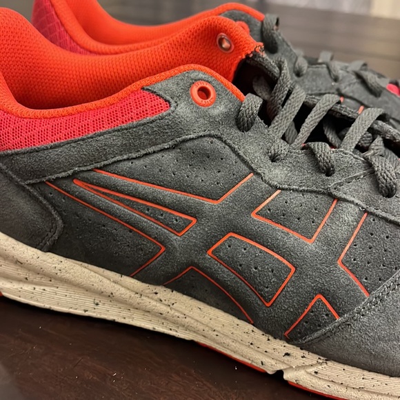 ASICS Shaw Runner shoes sneakers H593L 1616 grey new Mens Size 11.5 - Picture 8 of 11